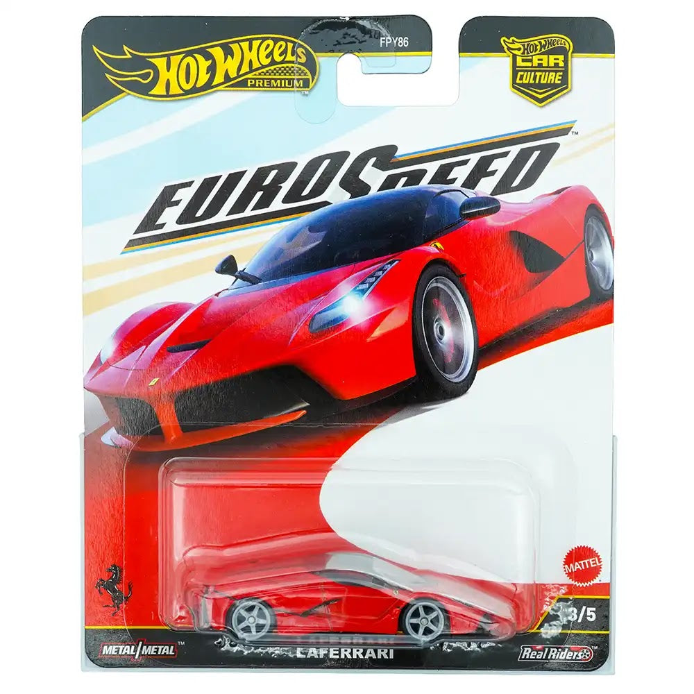 Hot Wheels Premium LaFerrari Crveni | Euro Speed 3/5