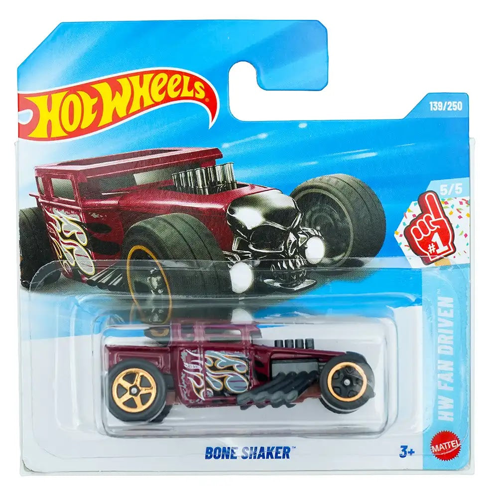 Hot Wheels Bone Shaker Crveni |