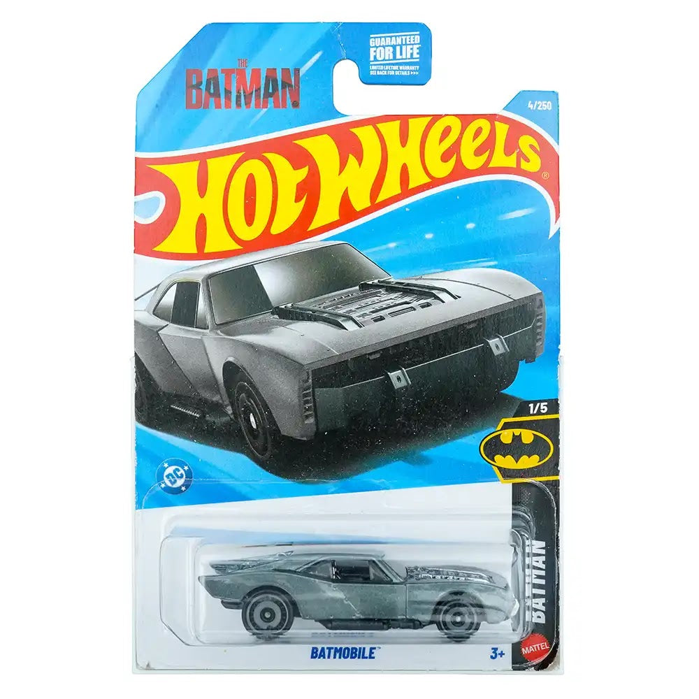 Hot Wheels Mainline (US) Batmobile Sivi |