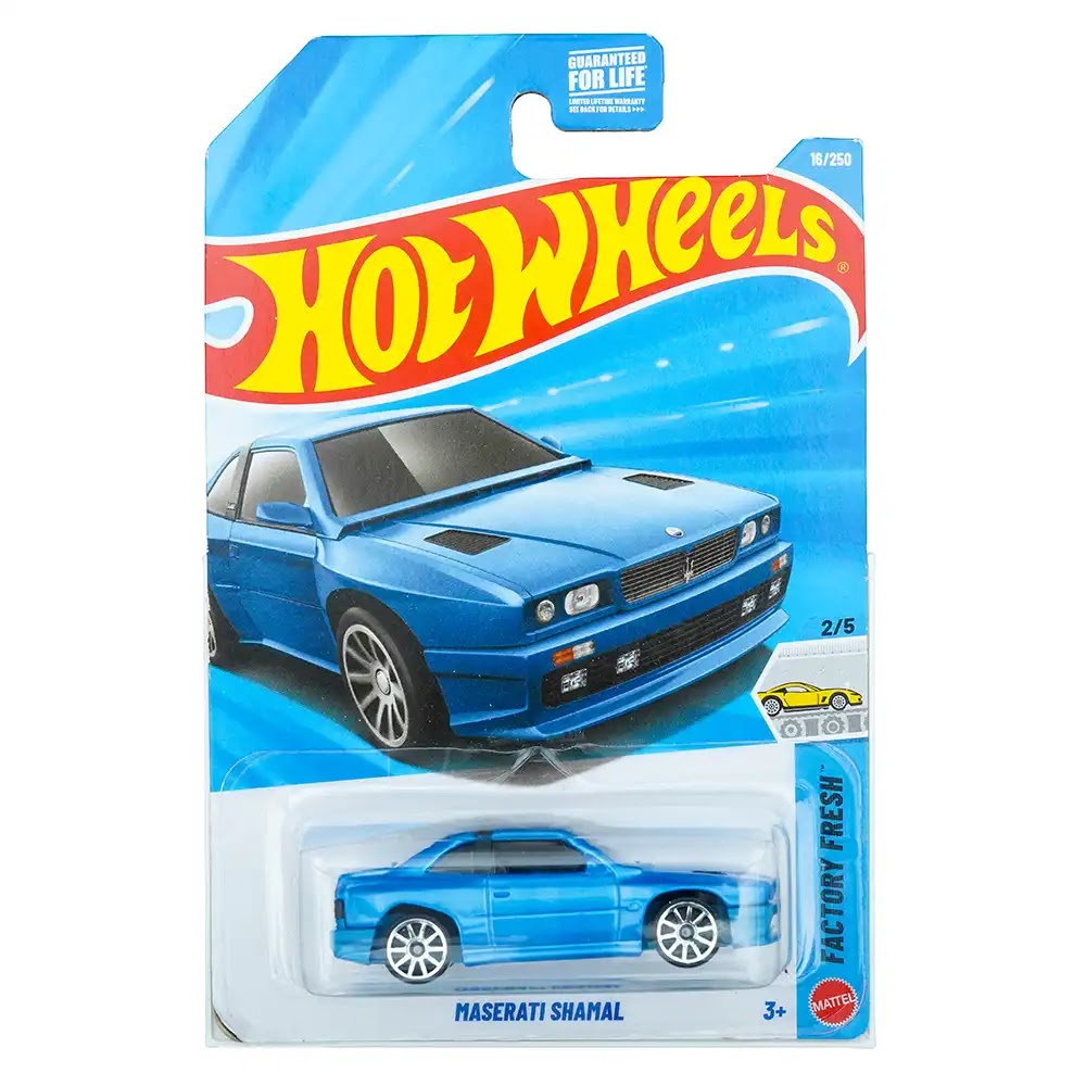 Hot Wheels Mainline (US) Maserati Shamal Plavi |