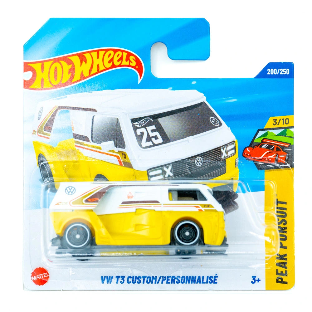 Hot Wheels VW T3 Custom geel |