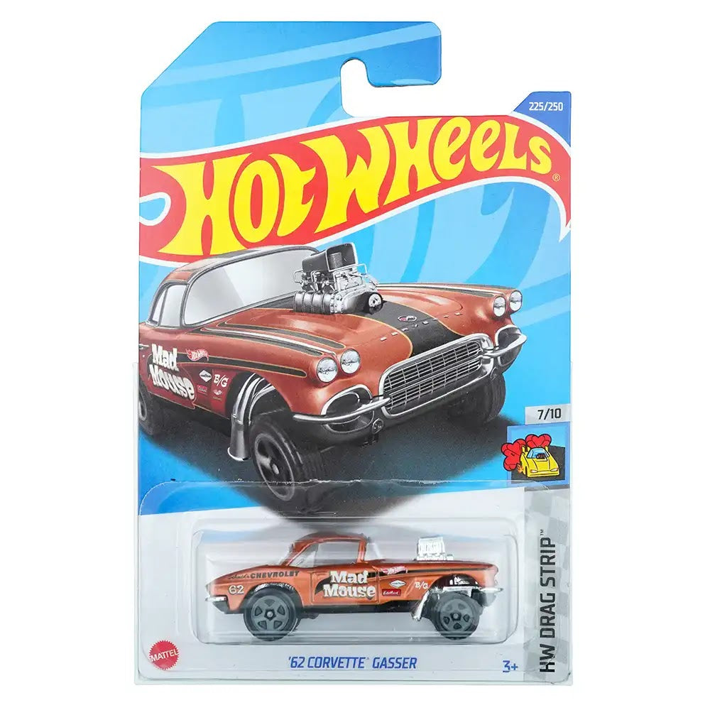 Hot Wheels Mainline (US) '62 Corvette Gasser Smeđi |