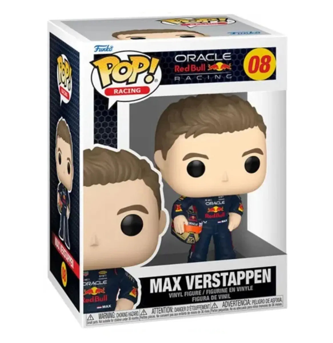 Funko Pop Formula 1 Max Verstappen with Helmet