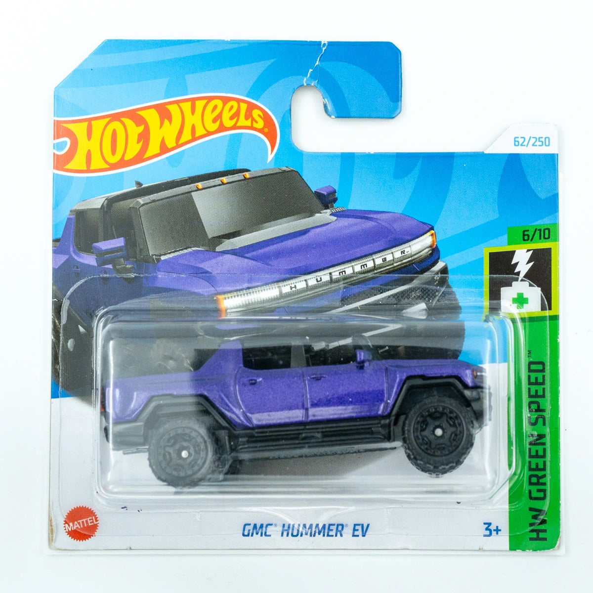 Hot Wheels GMC Hummer EV paars |