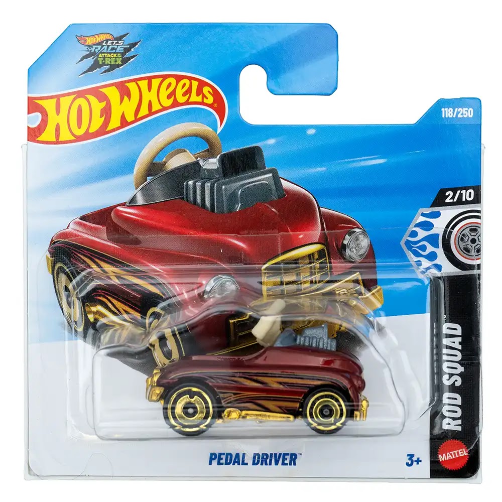 Hot Wheels Pedal Driver Crveni |