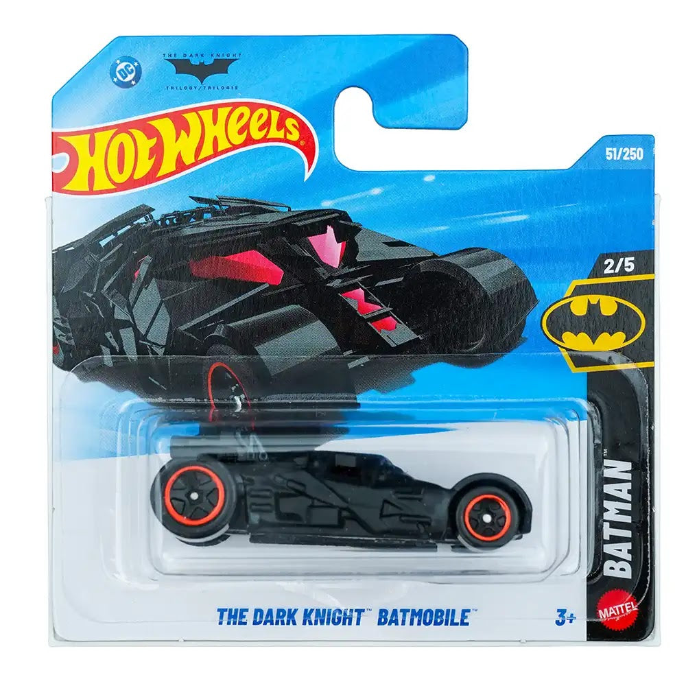 Hot Wheels The Dark Knight Batmobile Crni |