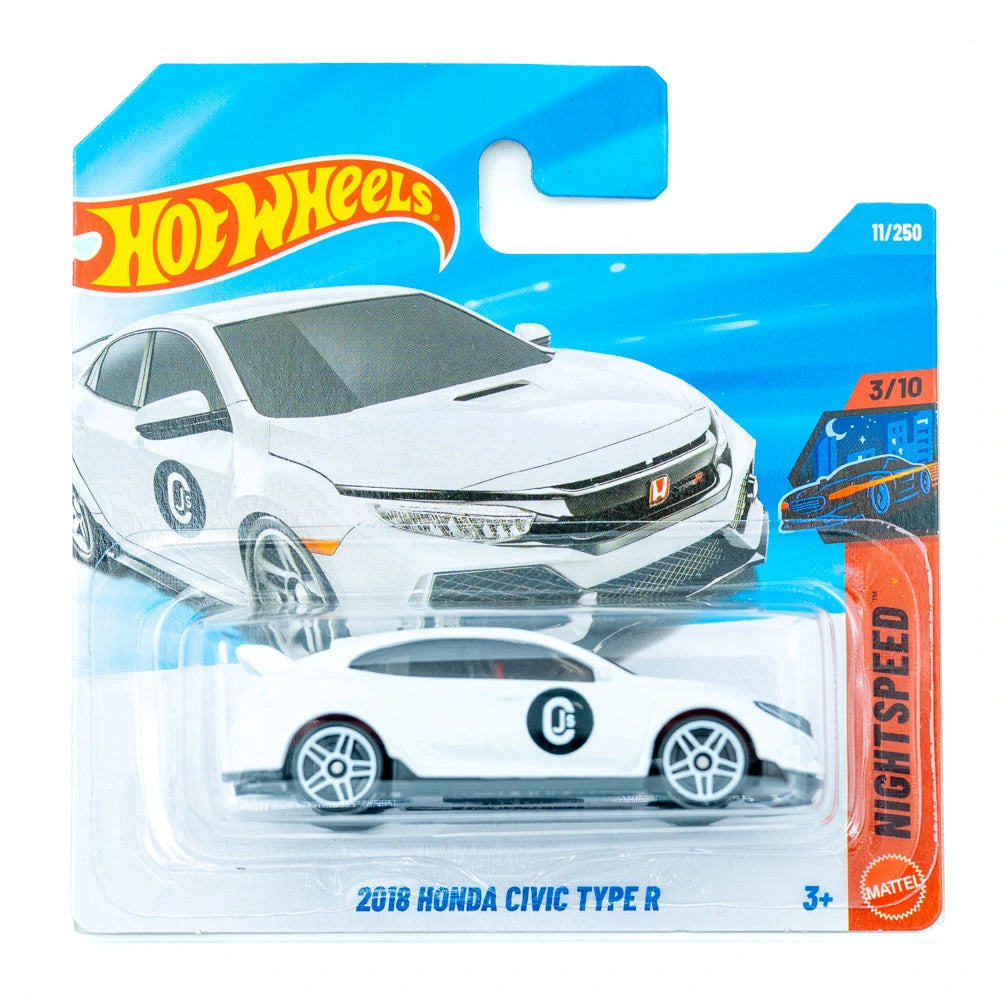 Hot Wheels 2018 Honda Civic Type R wit |