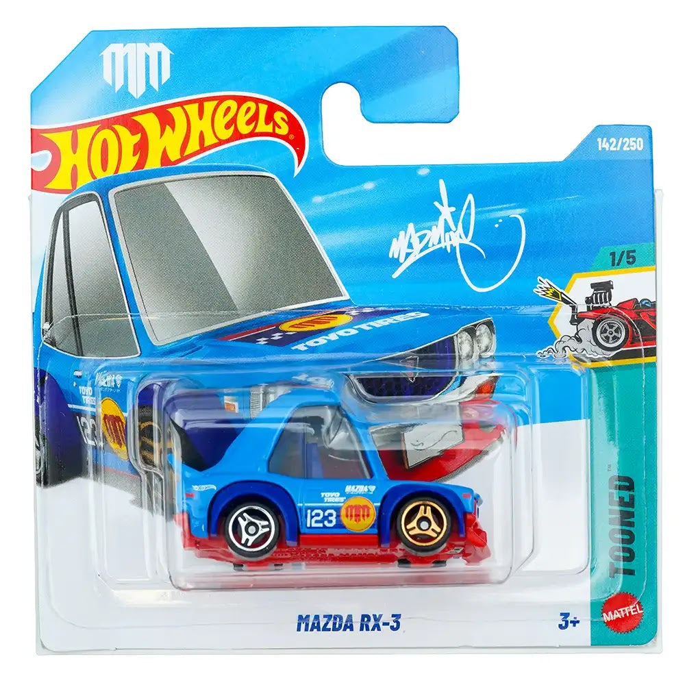 Hot Wheels Mazda RX-3 Plavi |