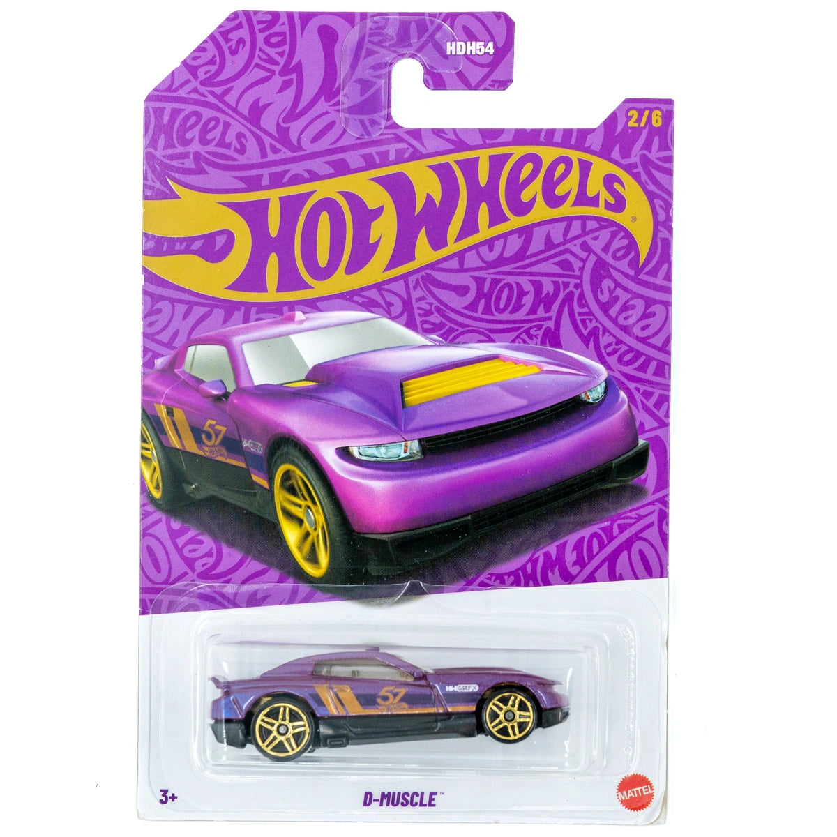 Hot Wheels D-Muscle paars VS |