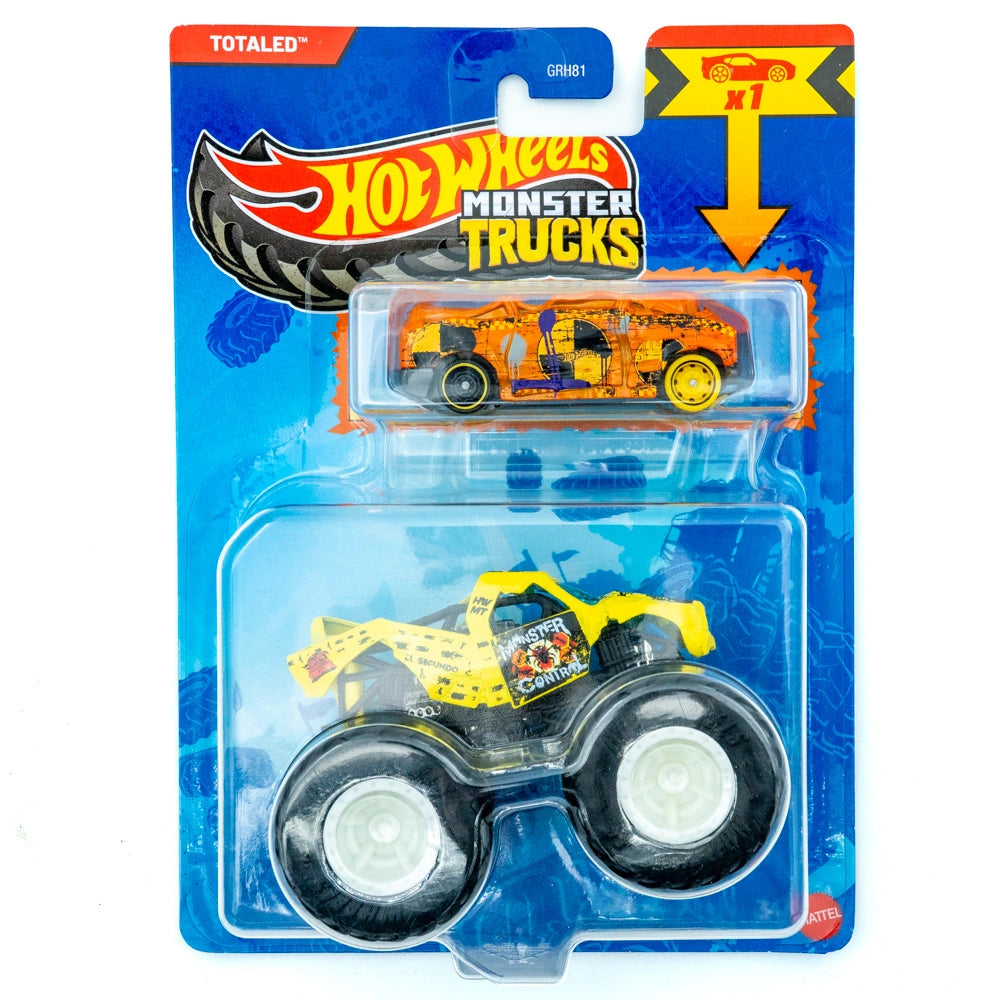 Hot Wheels Totaled geel zwart |