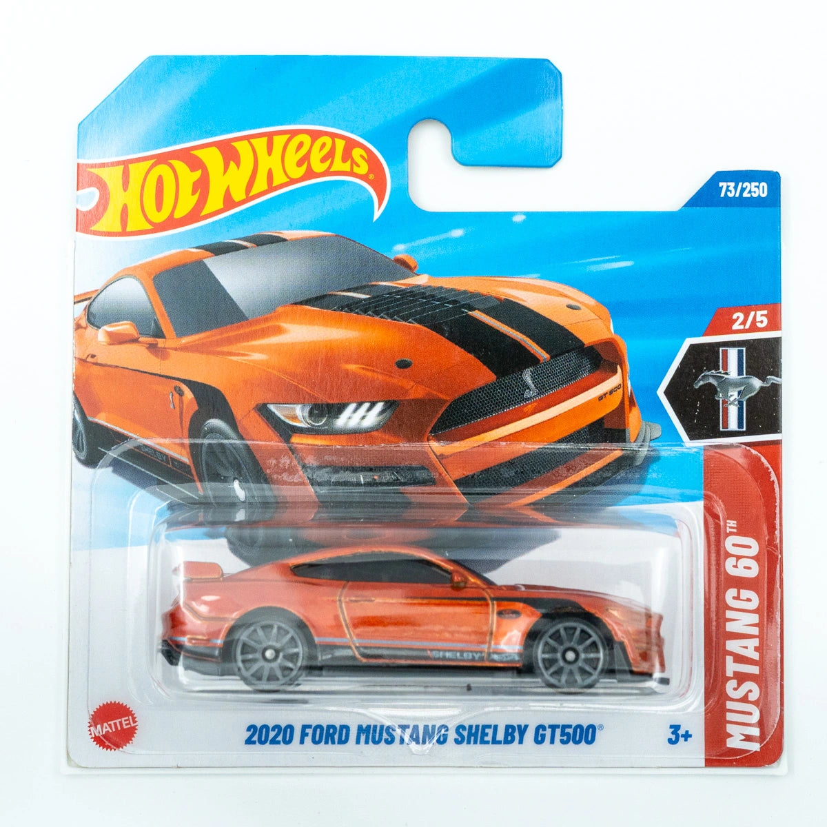 Hot Wheels 2020 Ford Mustang Shelby GT500 oranje |