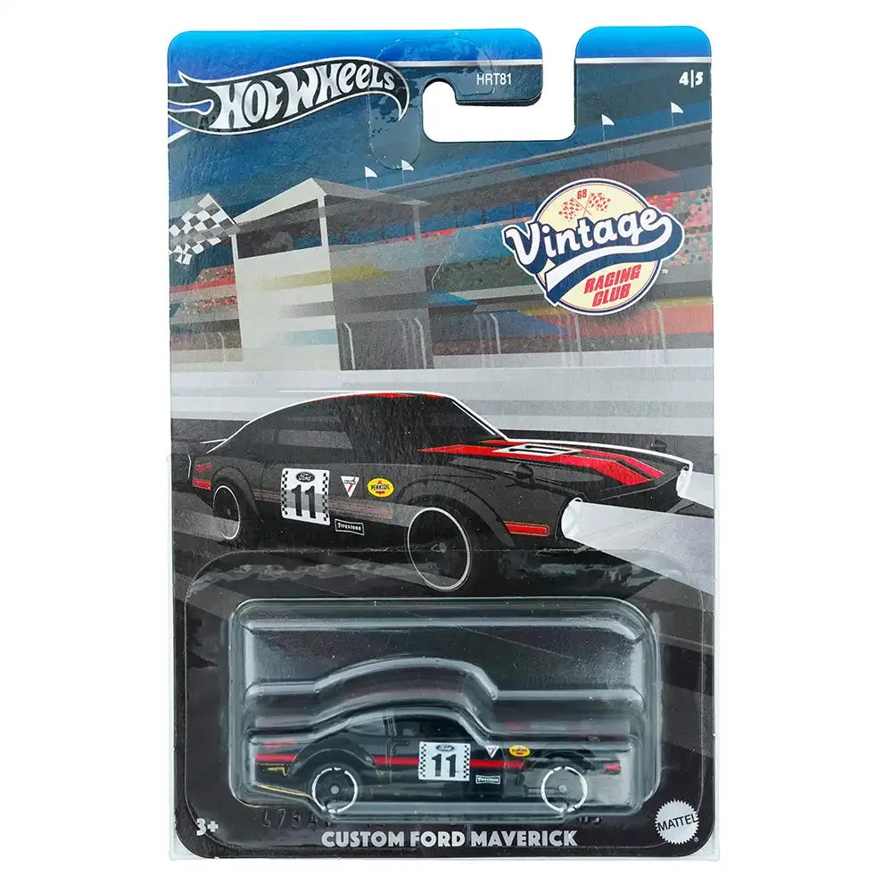 Hot Wheels Silver Series Custom Ford Maverick Crni | Vintage Racing Club (4/5)