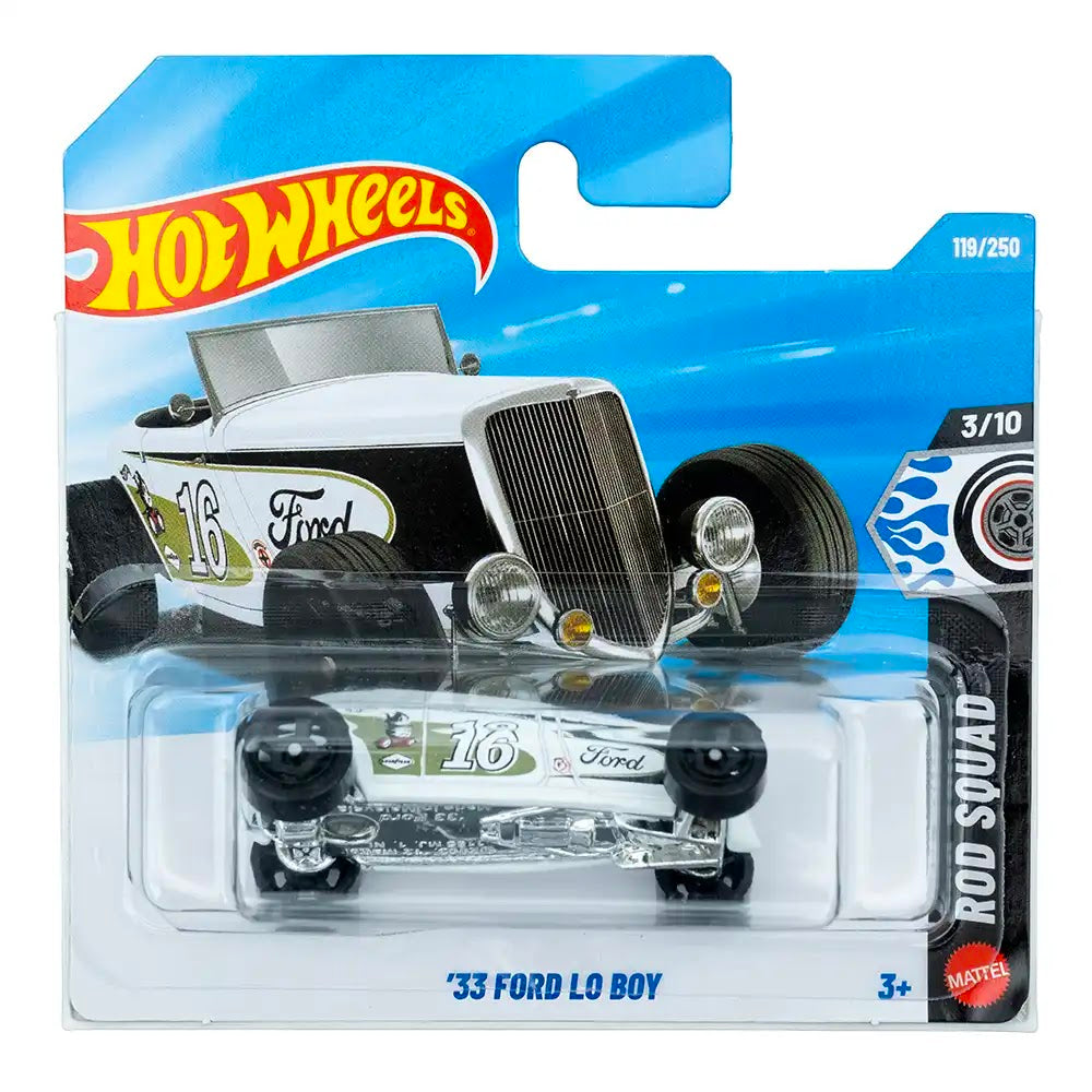 Hot Wheels '33 Ford Lo Boy Bijeli |