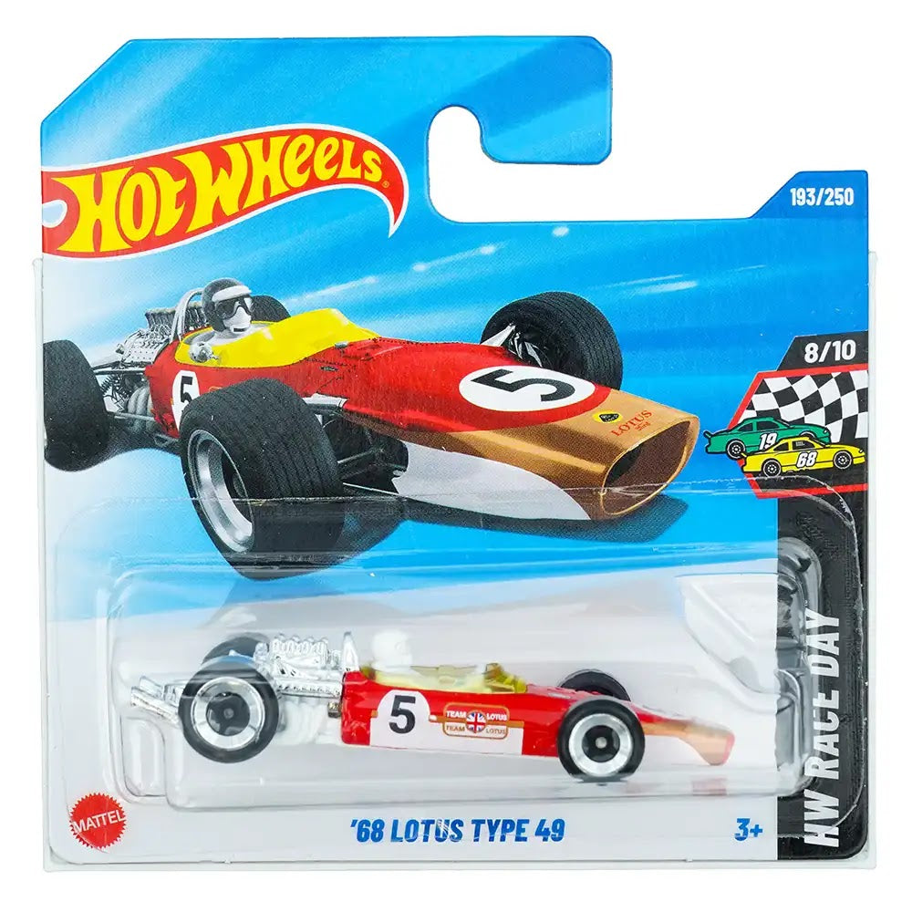 Hot Wheels '68 Lotus Type 49 Crveni |
