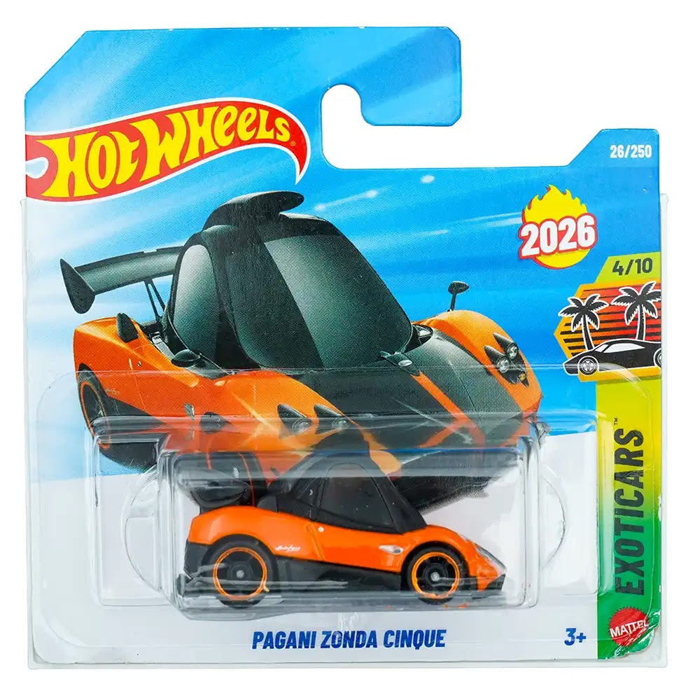 Hot Wheels Pagani Zonda Cinque Narandžasti |