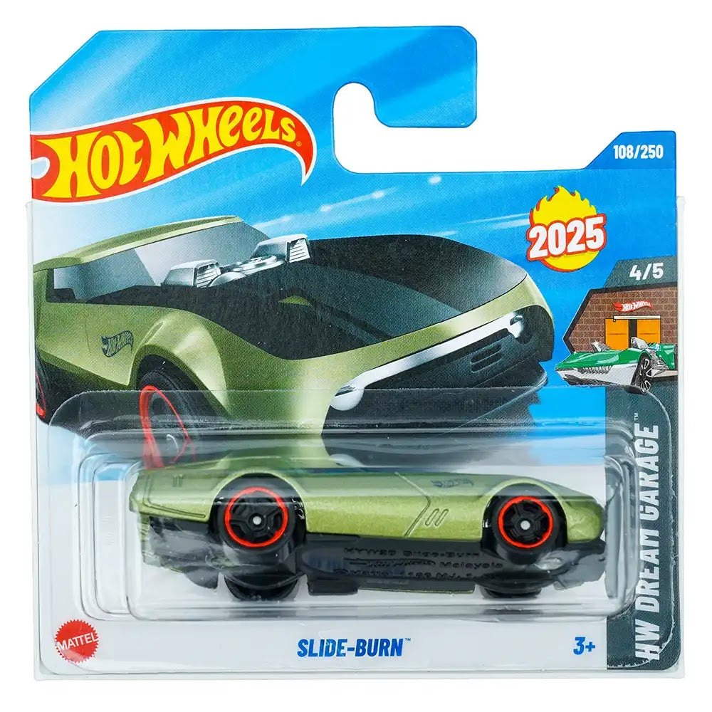 Hot Wheels Slide-Burn Zeleni |