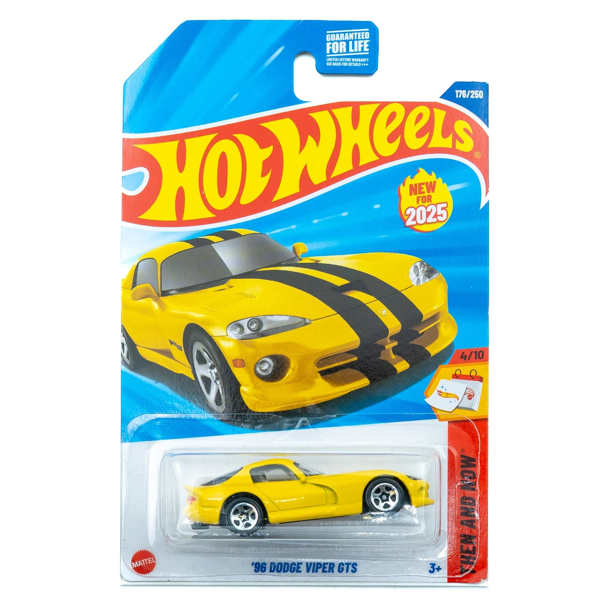 Hot Wheels '96 Dodge Viper GTS geel VS |