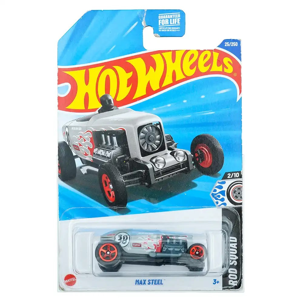 Hot Wheels Mainline (US) Max Steel Sivi |
