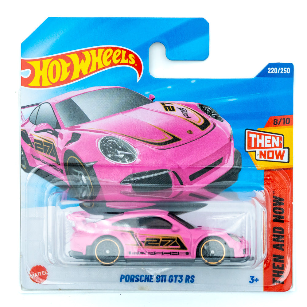 Hot Wheels Porsche 911 GT3 RS roze |