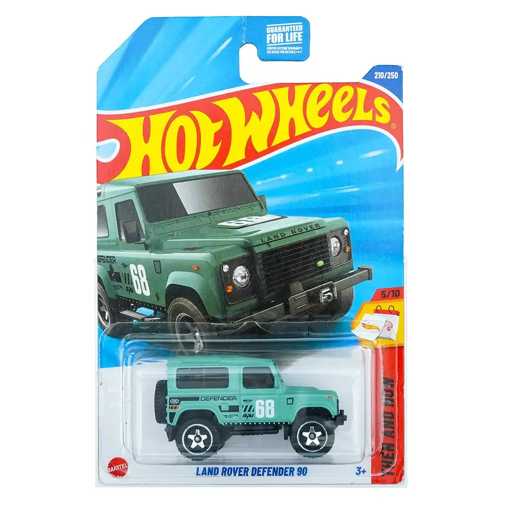 Hot Wheels Mainline (US) Land Rover Defender 90 Zeleni |