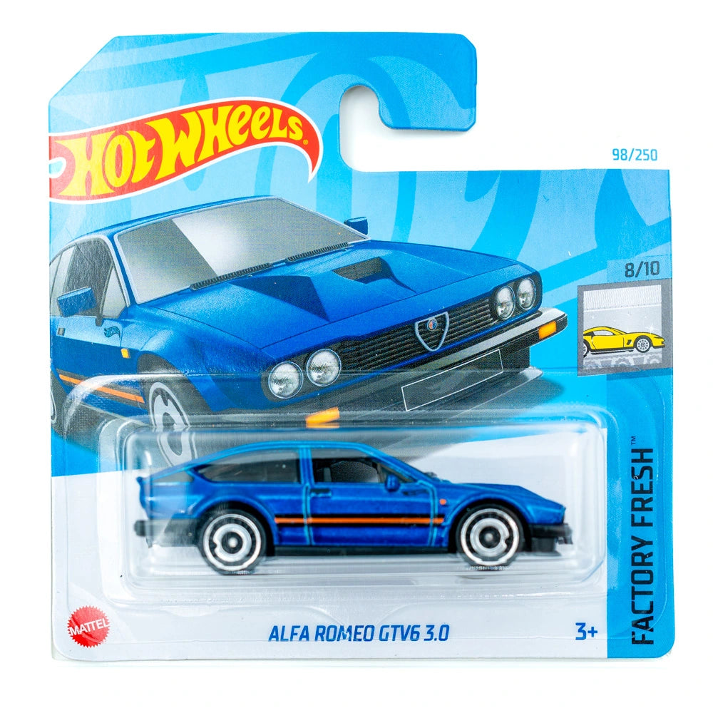 Hot Wheels Alfa Romeo GTV6 3.0 blauw |