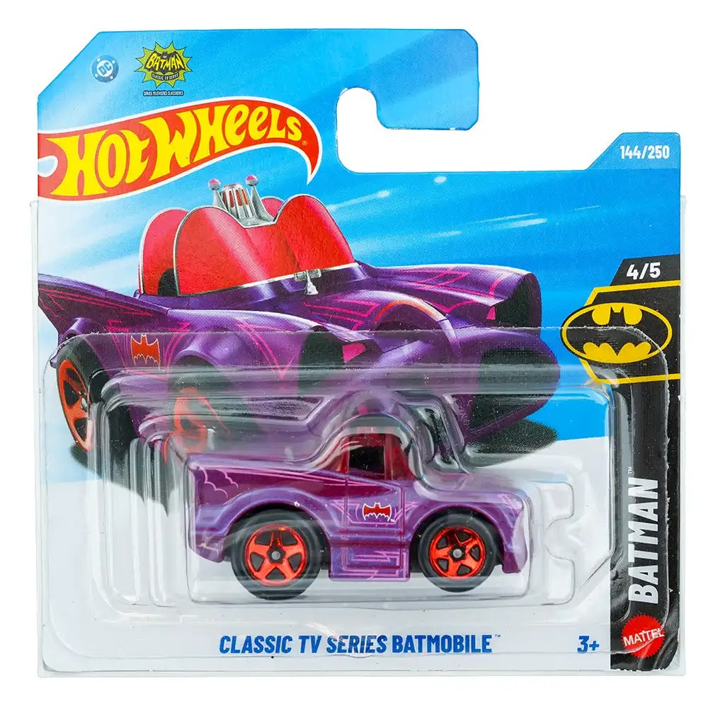 Hot Wheels Classic TV Series Batmobile Ljubičasti |
