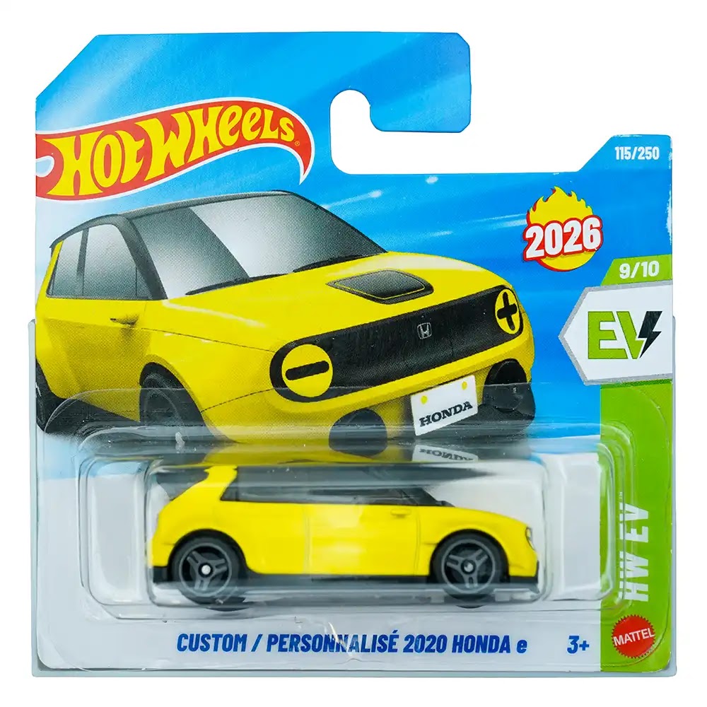 Hot Wheels Custom / Personnalisé 2020 Honda e Žuti |