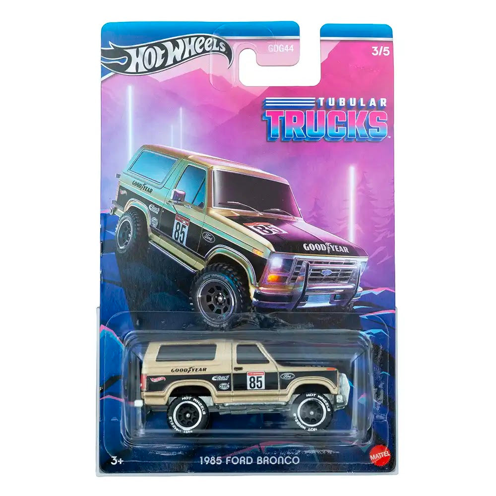 Hot Wheels Silver Series 1985 Ford Bronco Zlatni | Tubular Trucks (3/5)