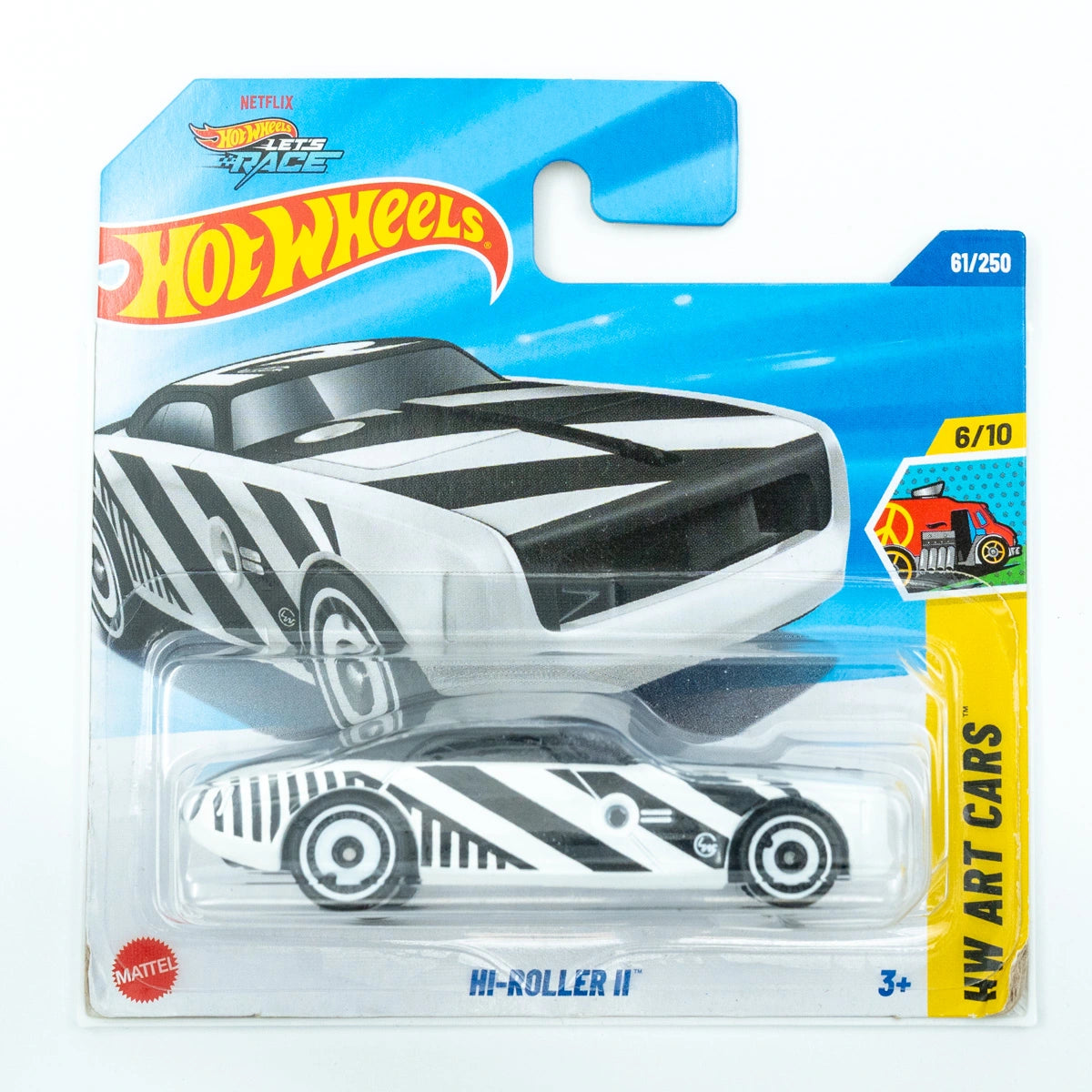 Hot Wheels Hi-Roller II wit zwart |