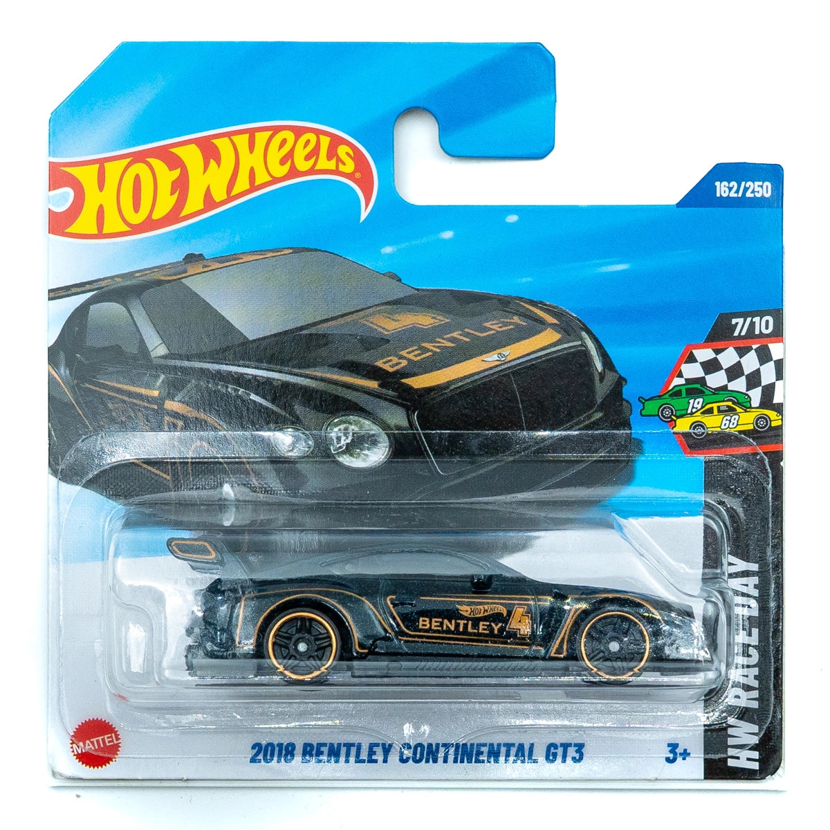 Hot Wheels 2018 Bentley Continental GT3 zwart |