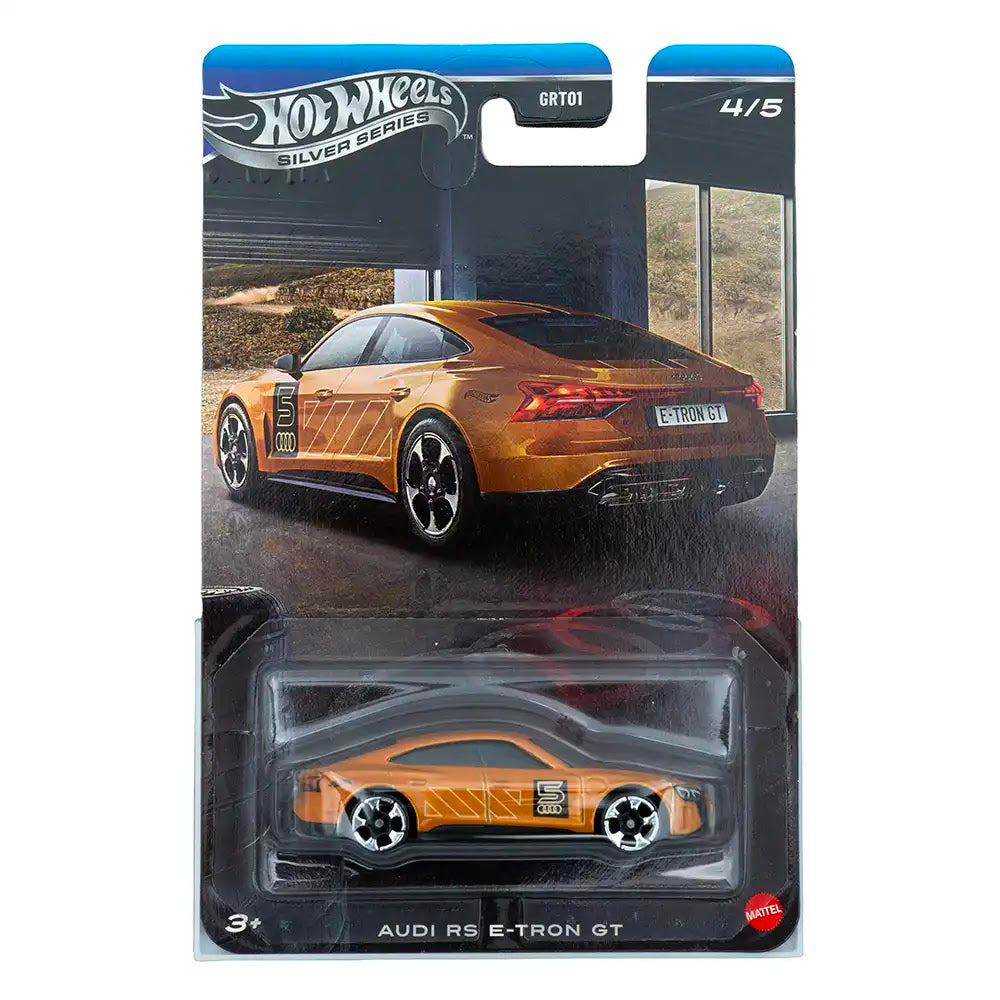 Hot Wheels Silver Series Audi RS E-Tron GT Narandžasti | Silver Series (4/5)