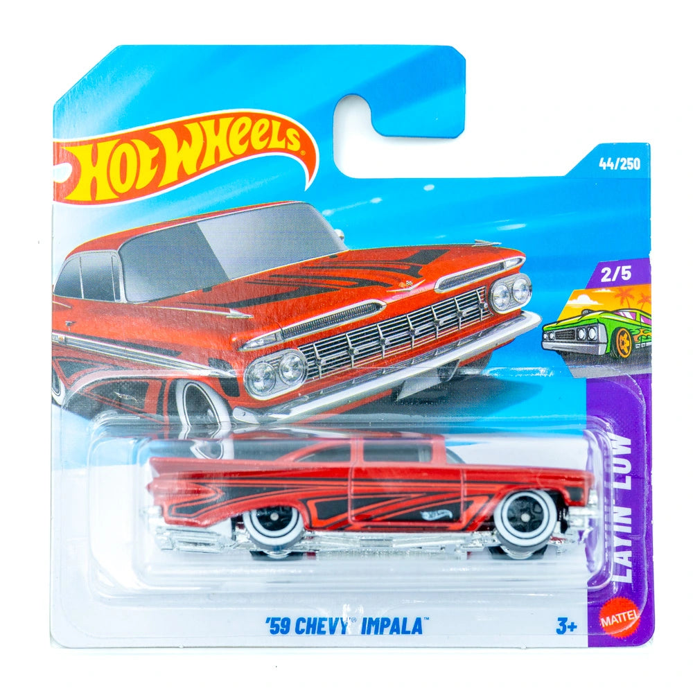 Hot Wheels '59 Chevy Impala rood |