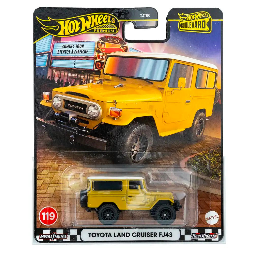 Hot Wheels Premium Toyota Land Cruiser FJ43 Žuti | Hot Wheels Boulevard 119