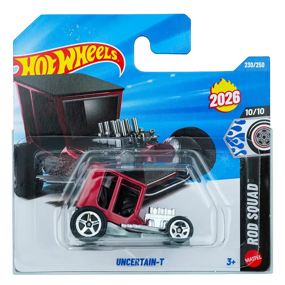 Hot Wheels Uncertain-T Crveni |
