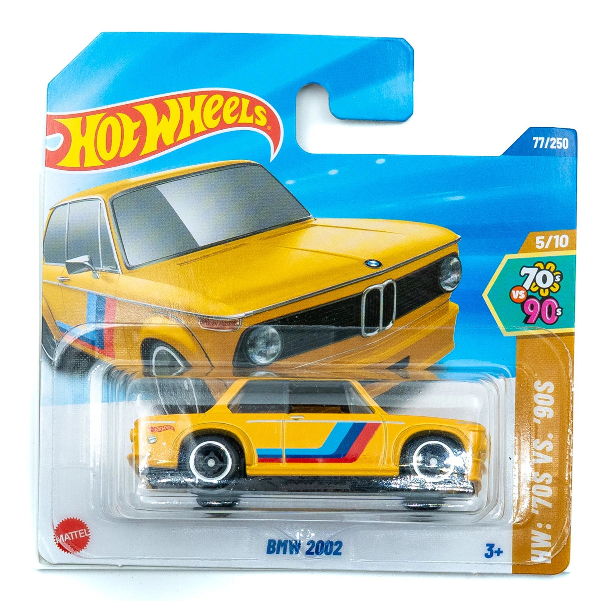 Hot Wheels BMW 2002 geel |