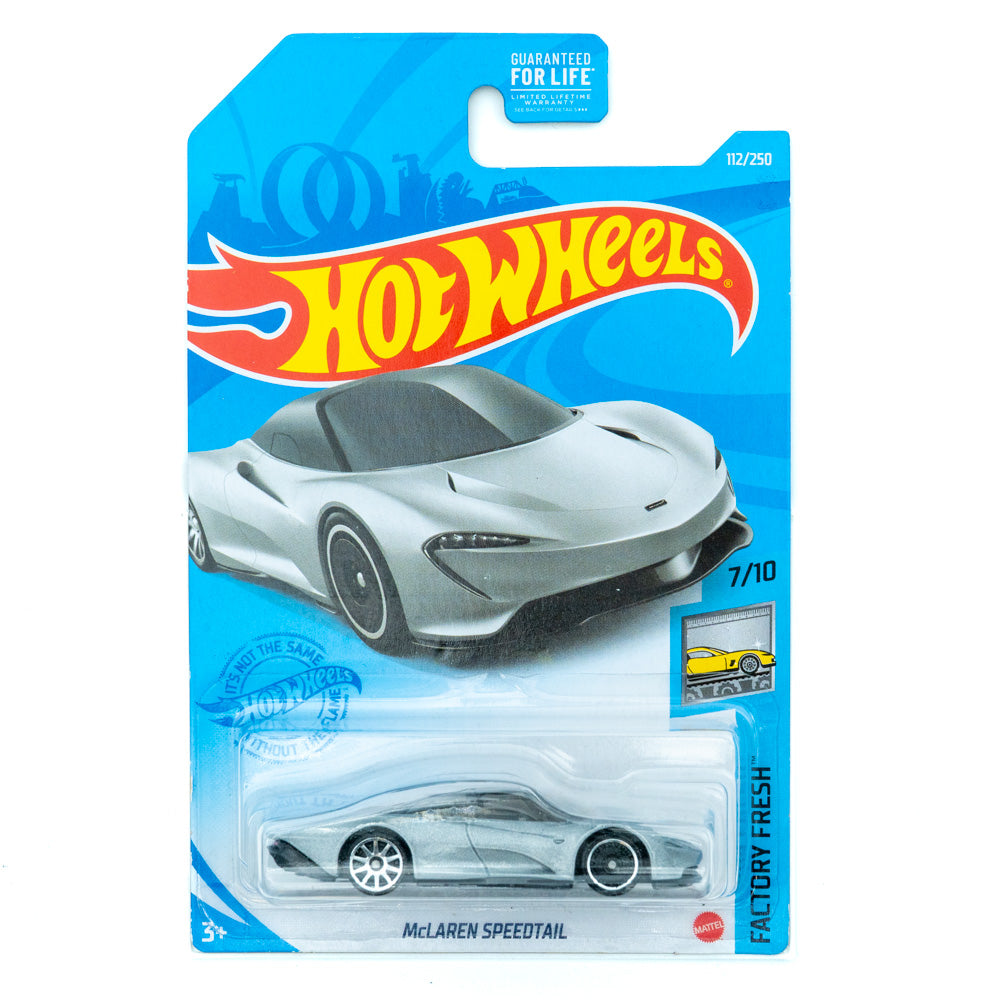 Hot Wheels McLaren Speedtail grijs |