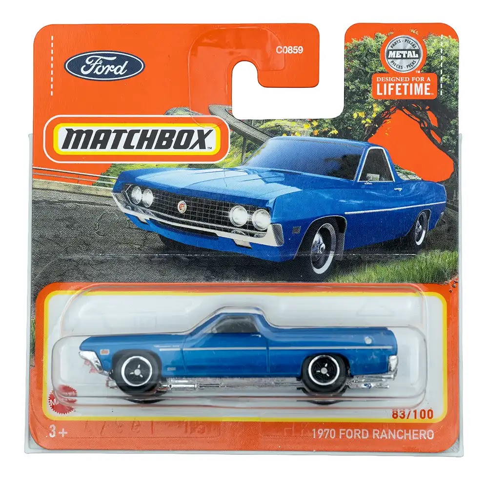 Matchbox 1970 Ford Ranchero Plavi
