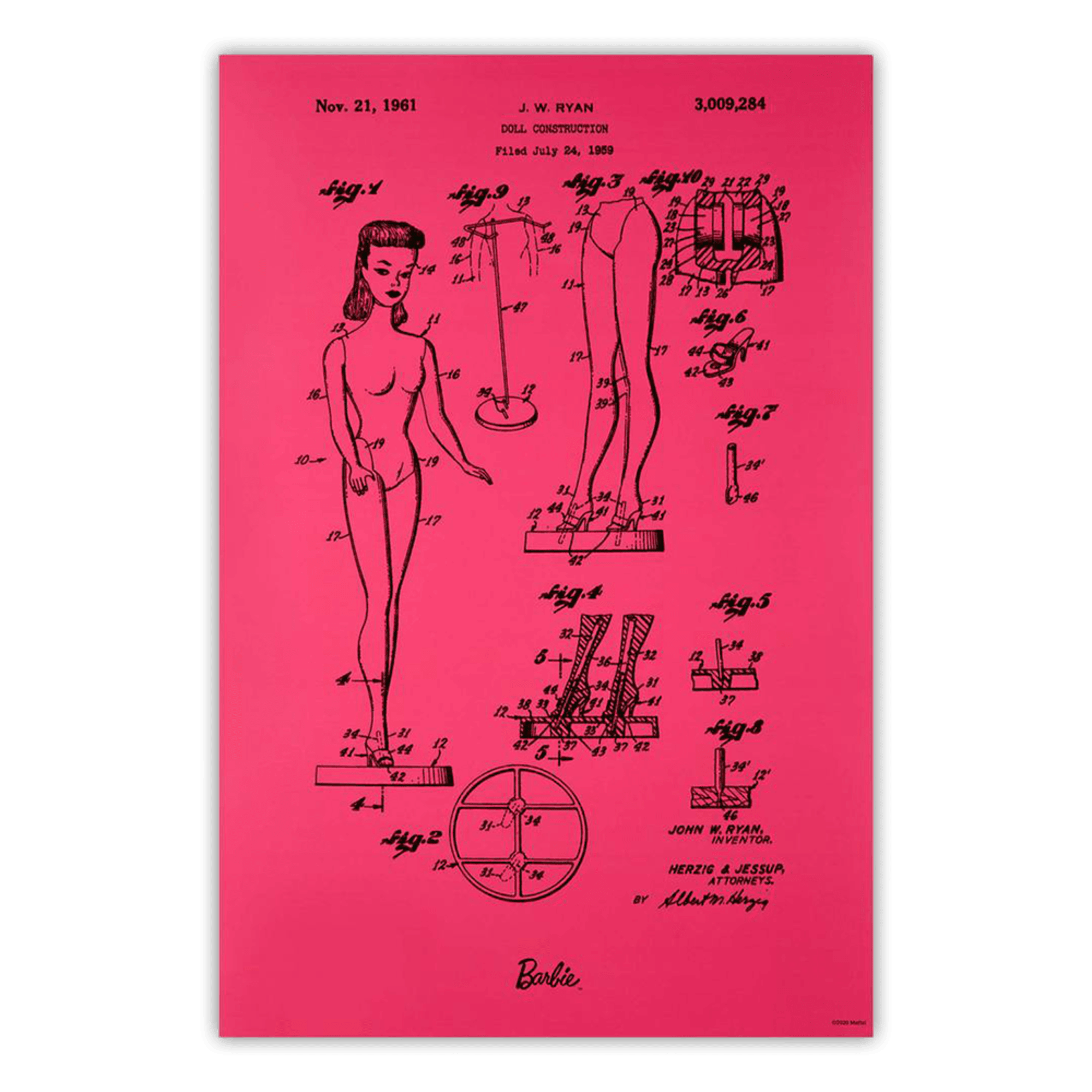 Art of Engineering Barbie® Print