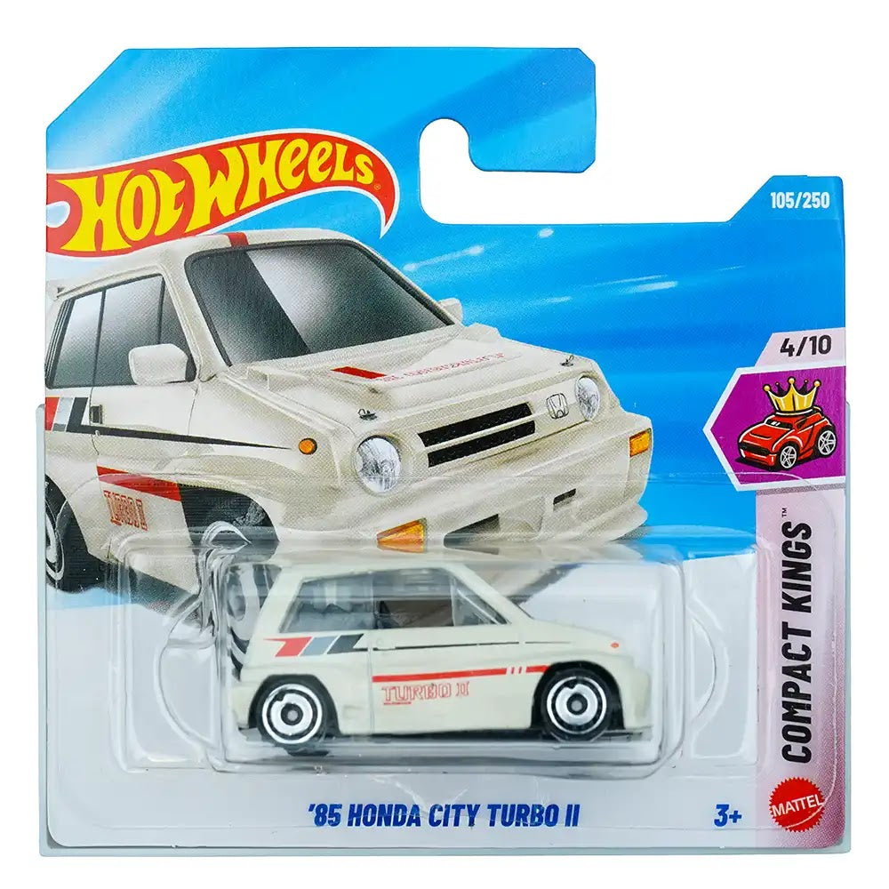 Hot Wheels '85 Honda City Turbo II Bijeli |