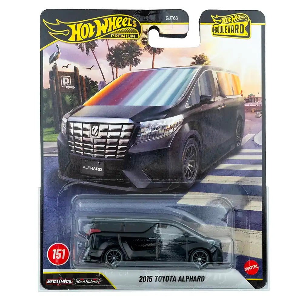Hot Wheels Premium 2015 Toyota Alphard Crni | Hot Wheels Boulevard 151