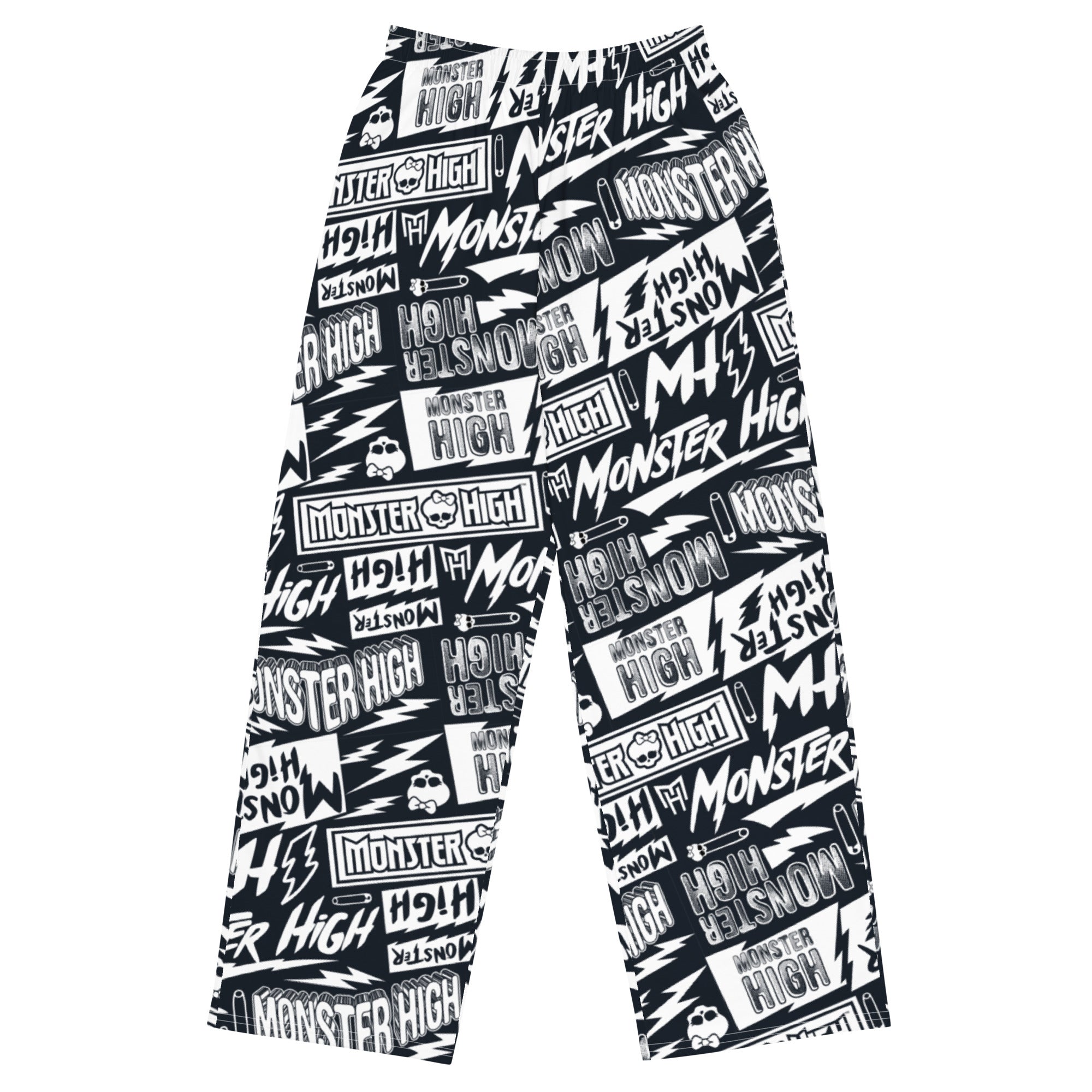 Monster High Logo Wide Leg Pants