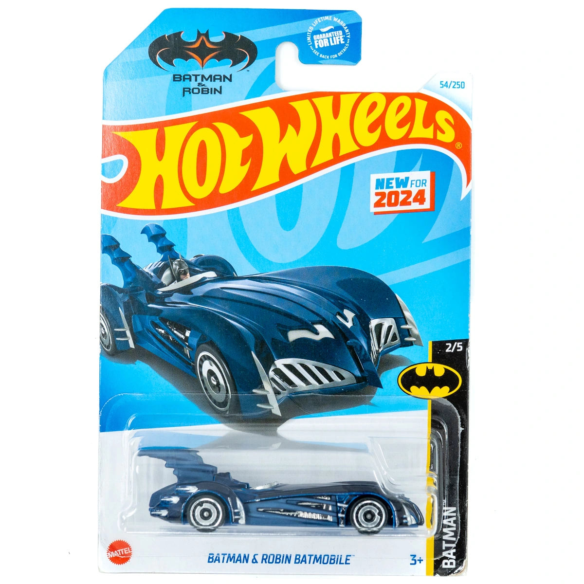 Hot Wheels Batman & Robin Batmobile blauw VS |