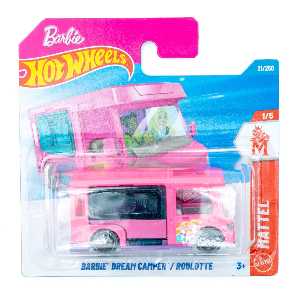Hot Wheels Barbie Dream Camper roze |