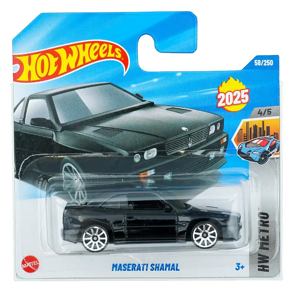Hot Wheels Maserati Shamal Crni |