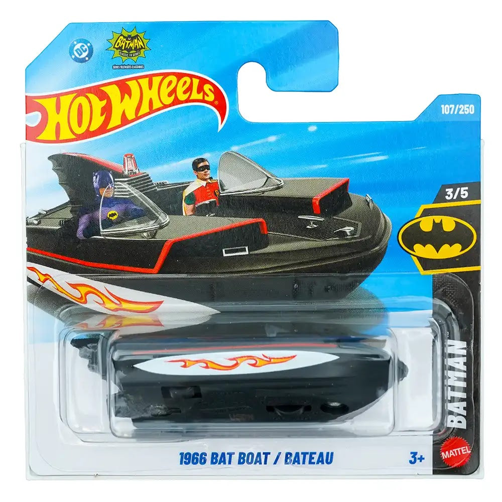 Hot Wheels 1966 Bat Boat / Bateau Crni |