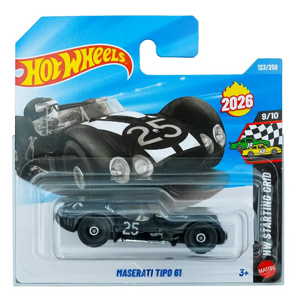 Hot Wheels Maserati Tipo 61 Crni |