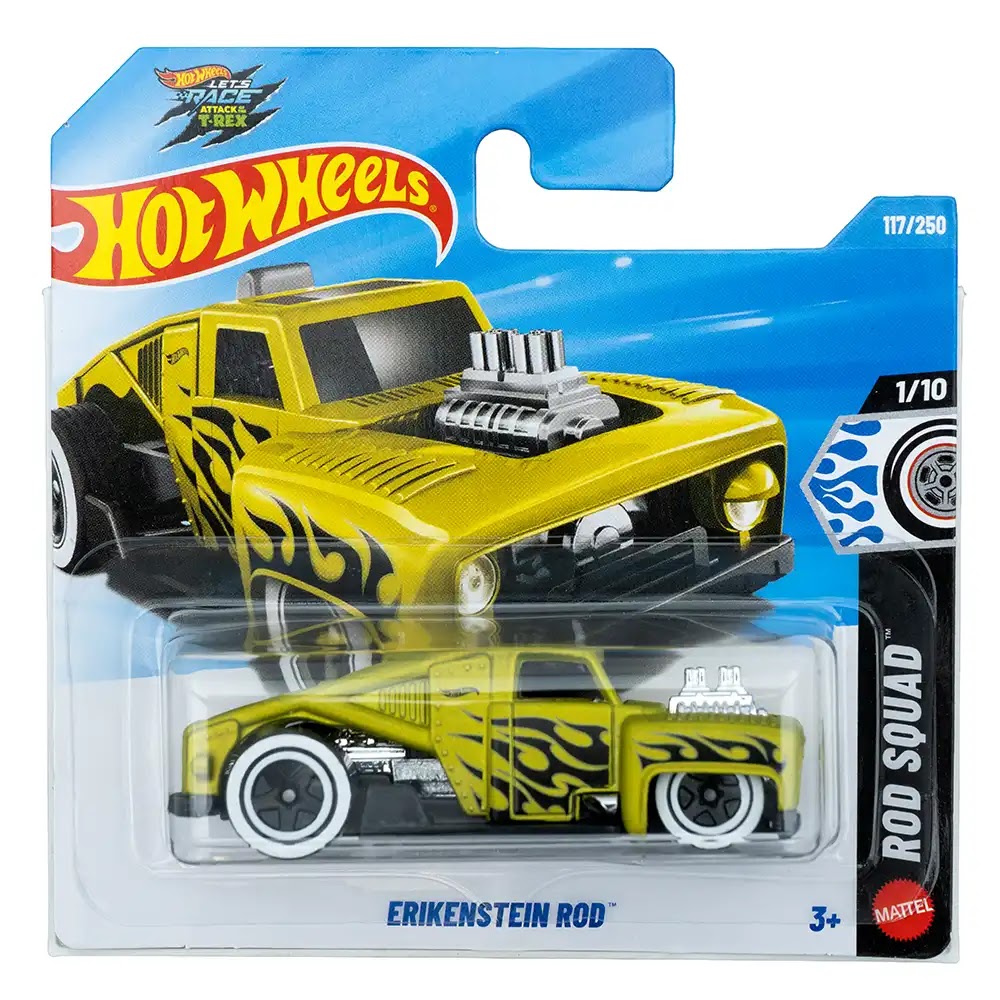 Hot Wheels Erikenstein Rod Žuti |