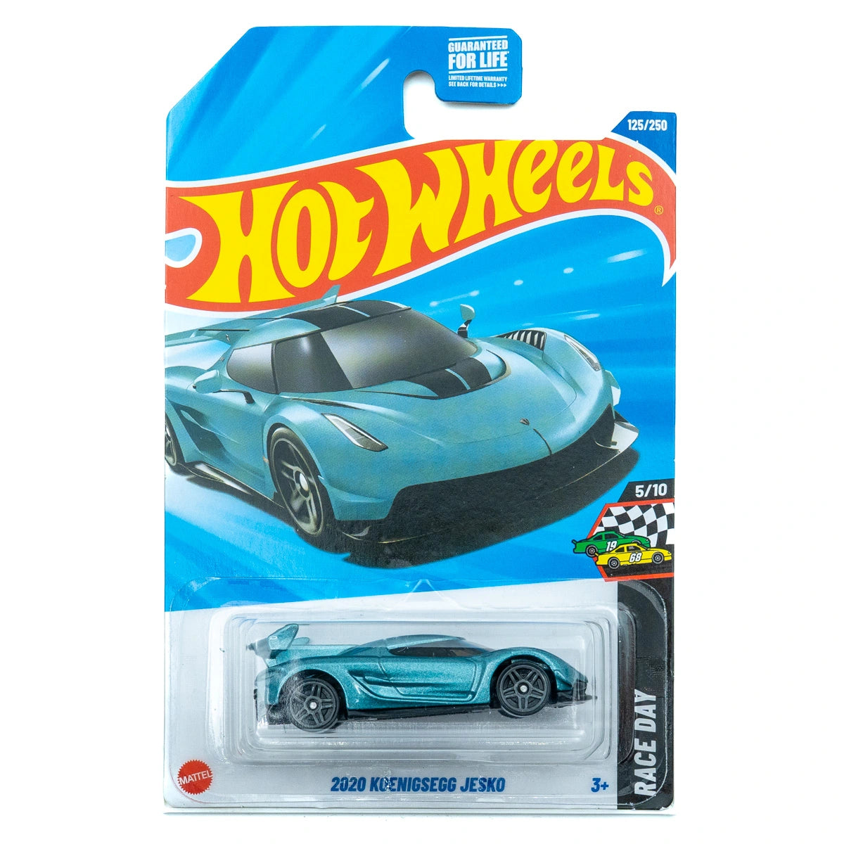 Hot Wheels 2020 Koenigsegg Jesko blauw VS |