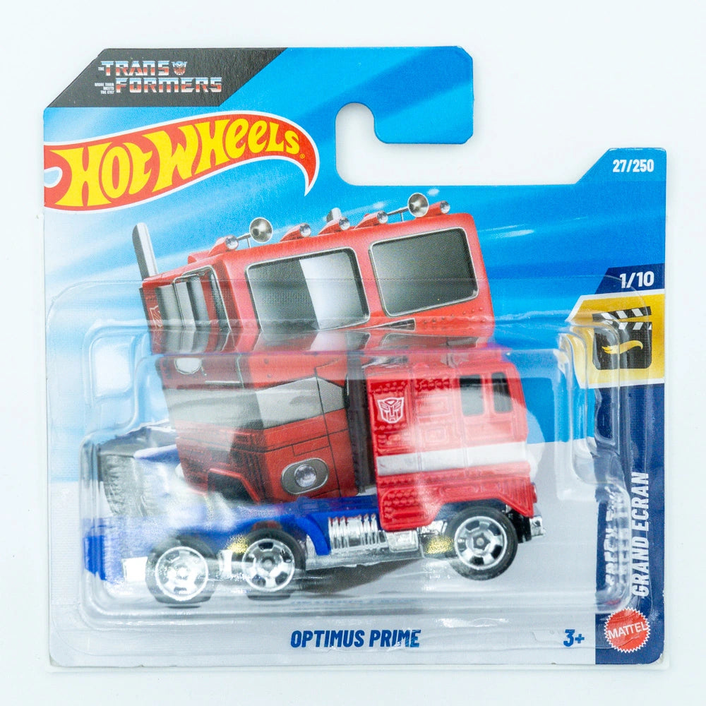 Hot Wheels Optimus Prime blauw rood |