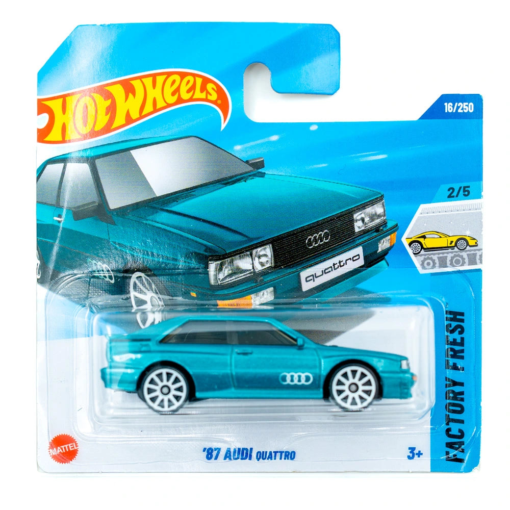 Hot Wheels '87 Audi Quattro groen |